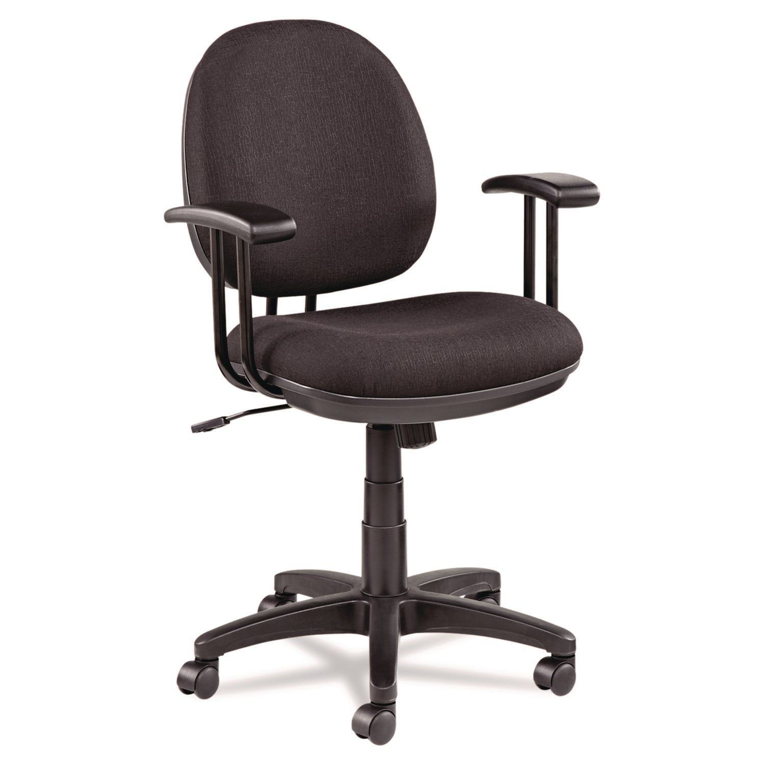 Alera® Alera Interval Series Swivel/Tilt Task Chair, Supports Up to 275 lb, 18.42" to 23.46" Seat Height, Black