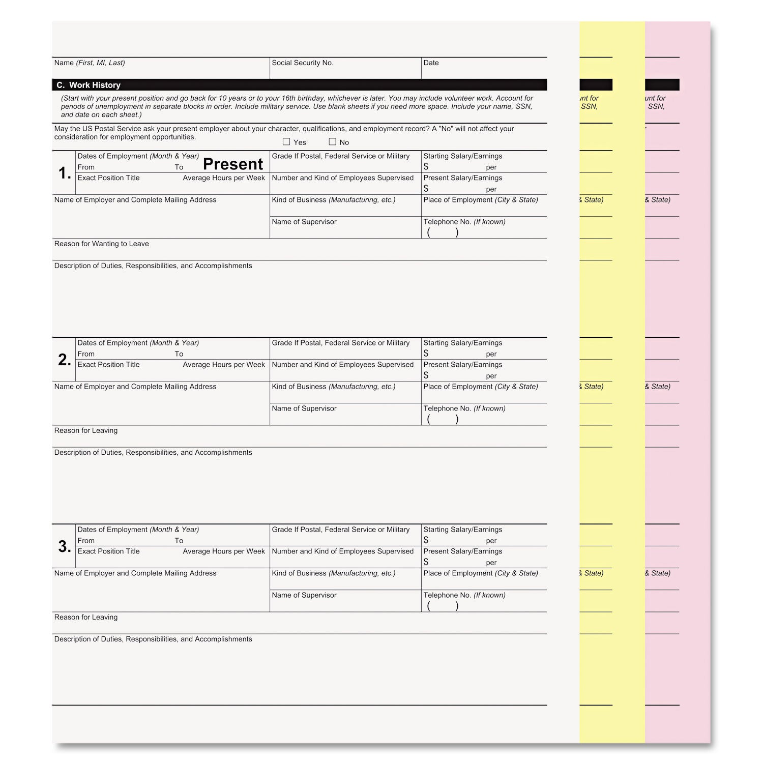 Digital Carbonless Paper, 3-Part, 8.5 x 11, White/Canary/Pink, 1,670/Carton