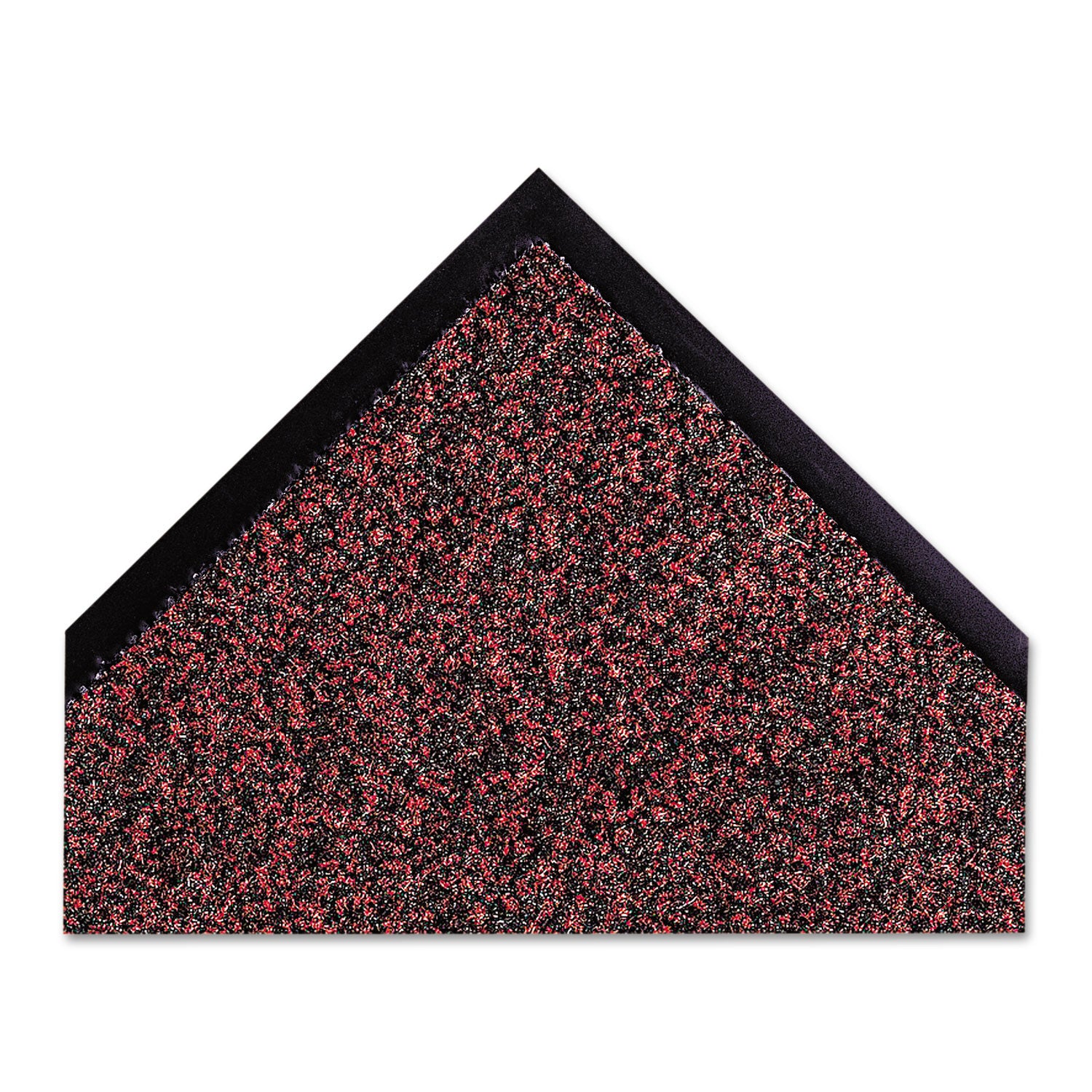 Crown Dust-Star Microfiber Wiper Mat, 36 x 60, Red