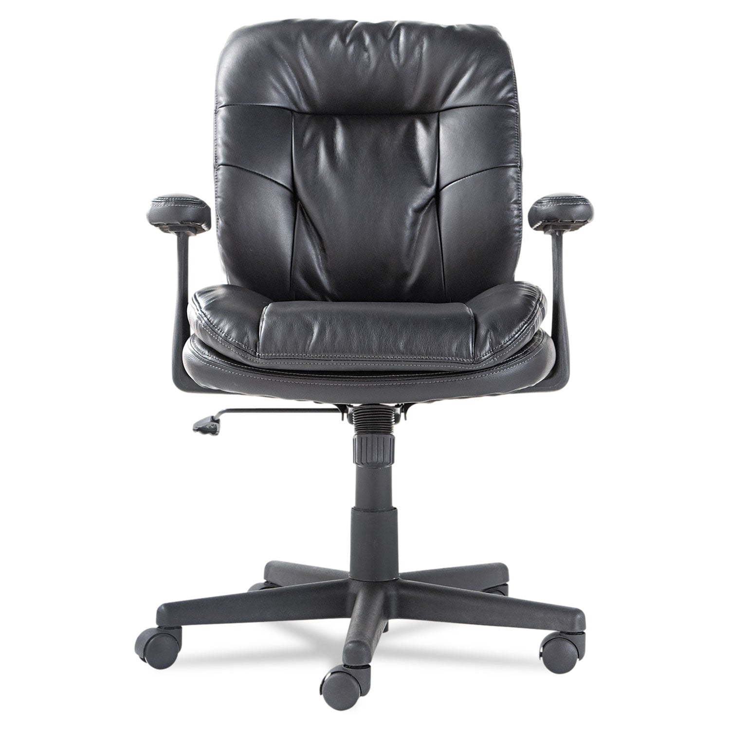 OIF Executive Swivel/Tilt Chair, Supports Up to 250 lb, 16.93" to 20.67" Seat Height, Black