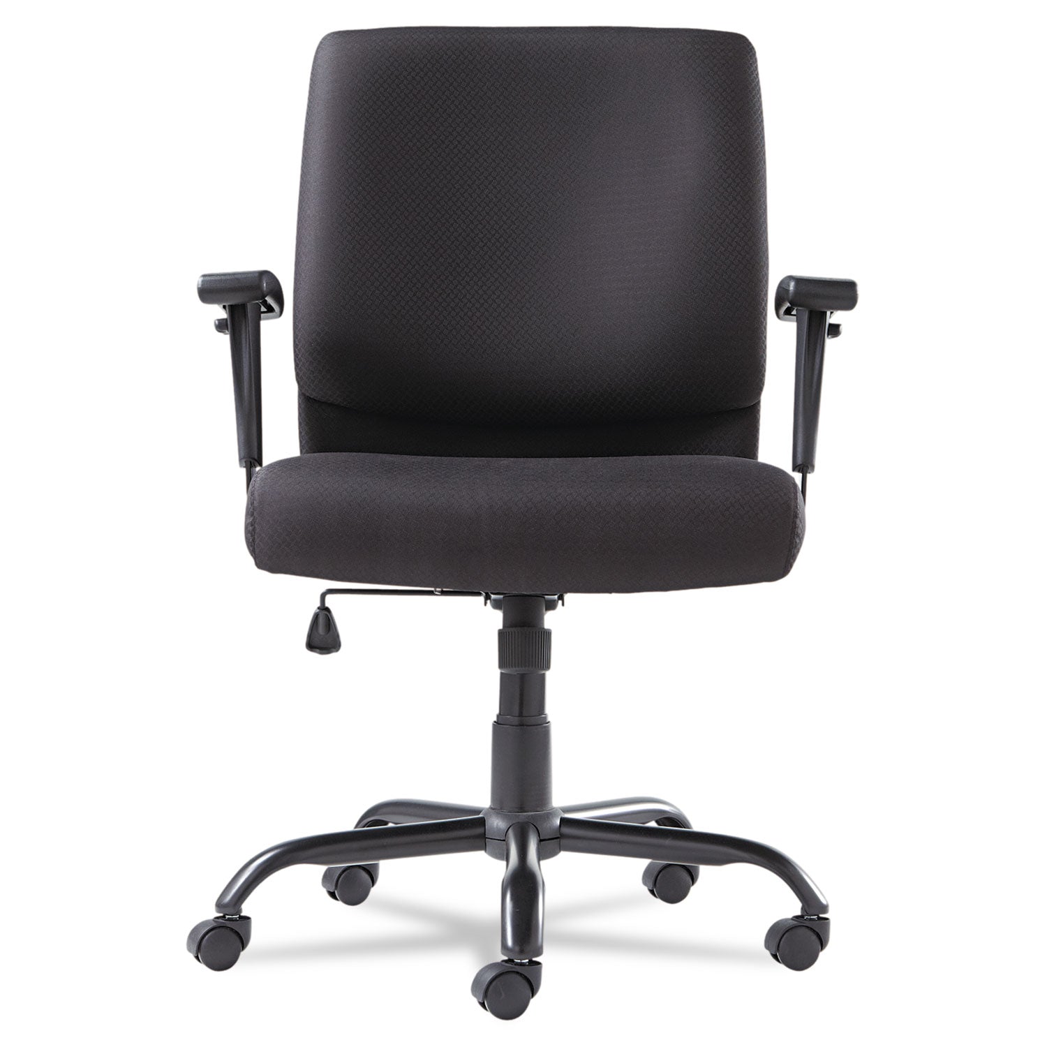 OIF Big/Tall Swivel/Tilt Mid-Back Chair, Supports Up to 450 lb, 19.29" to 23.22" Seat Height, Black