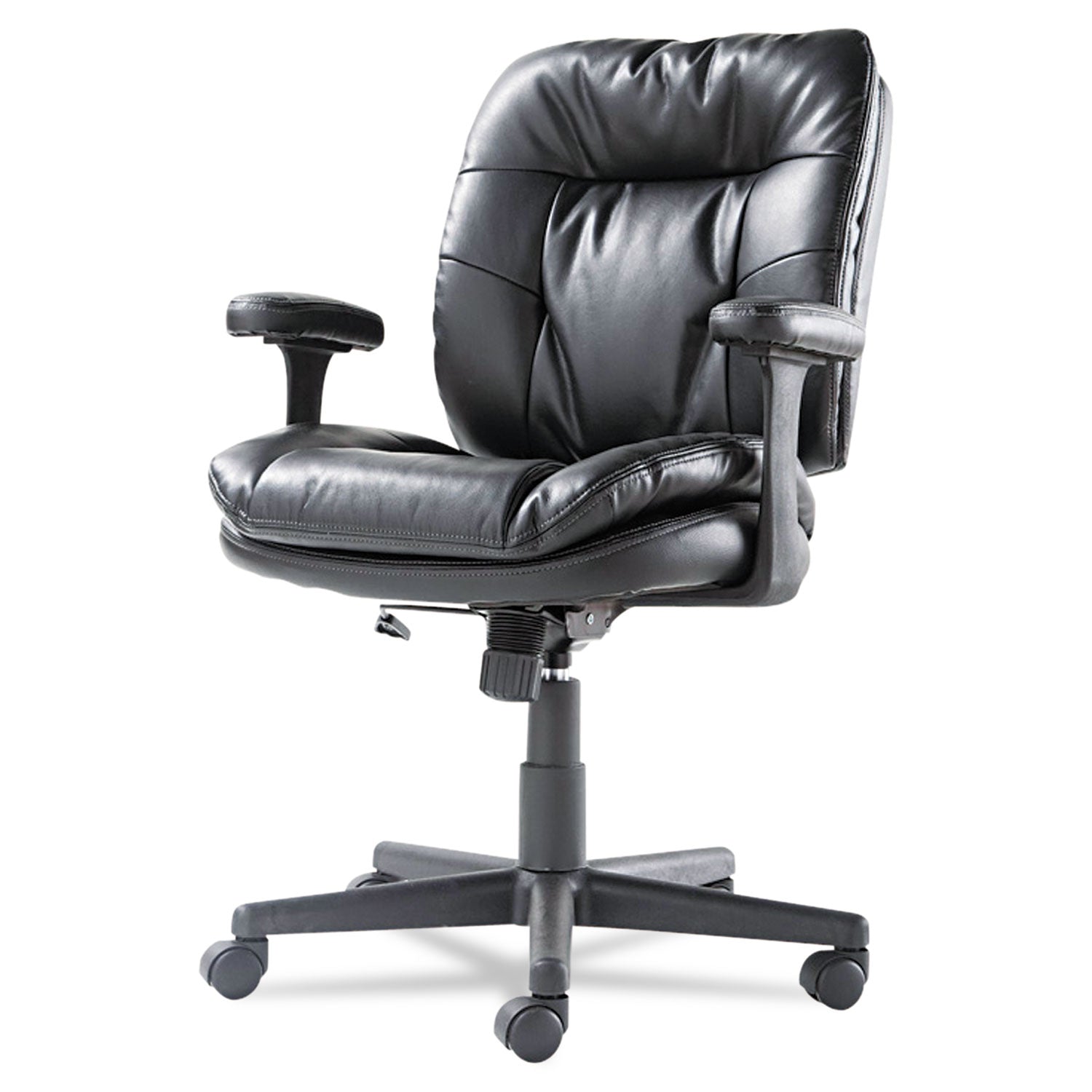 OIF Executive Swivel/Tilt Chair, Supports Up to 250 lb, 16.93" to 20.67" Seat Height, Black