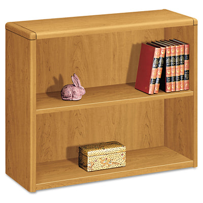 10700 Series Wood Bookcase, Two-Shelf, 36w x 13.13d x 29.63h, Harvest Flipcost Flipcost