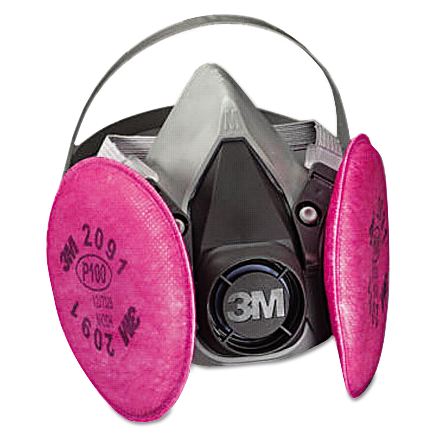 3M™ Half Facepiece Respirator 6000 Series, Reusable, Medium