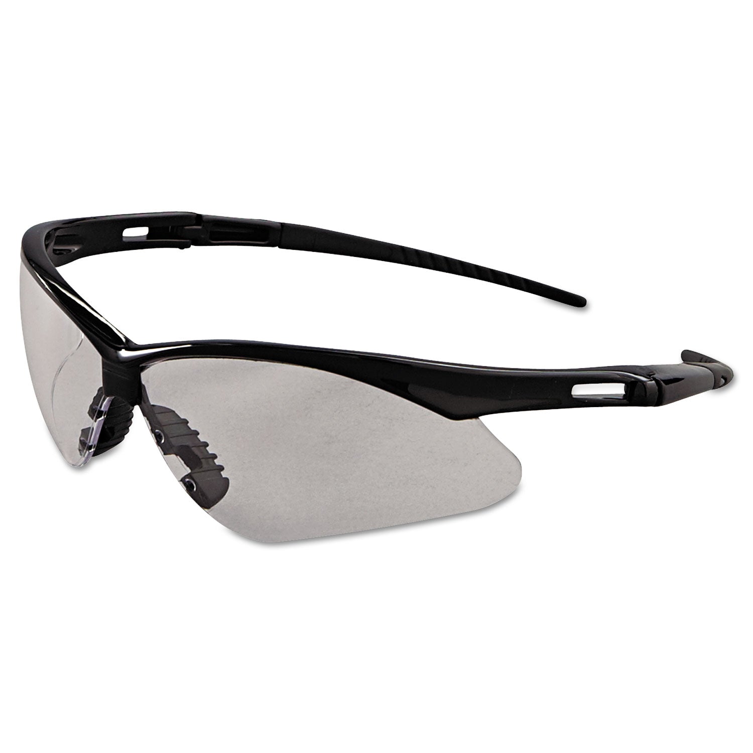 Nemesis Safety Glasses, Black Frame, Clear Anti-Fog Lens