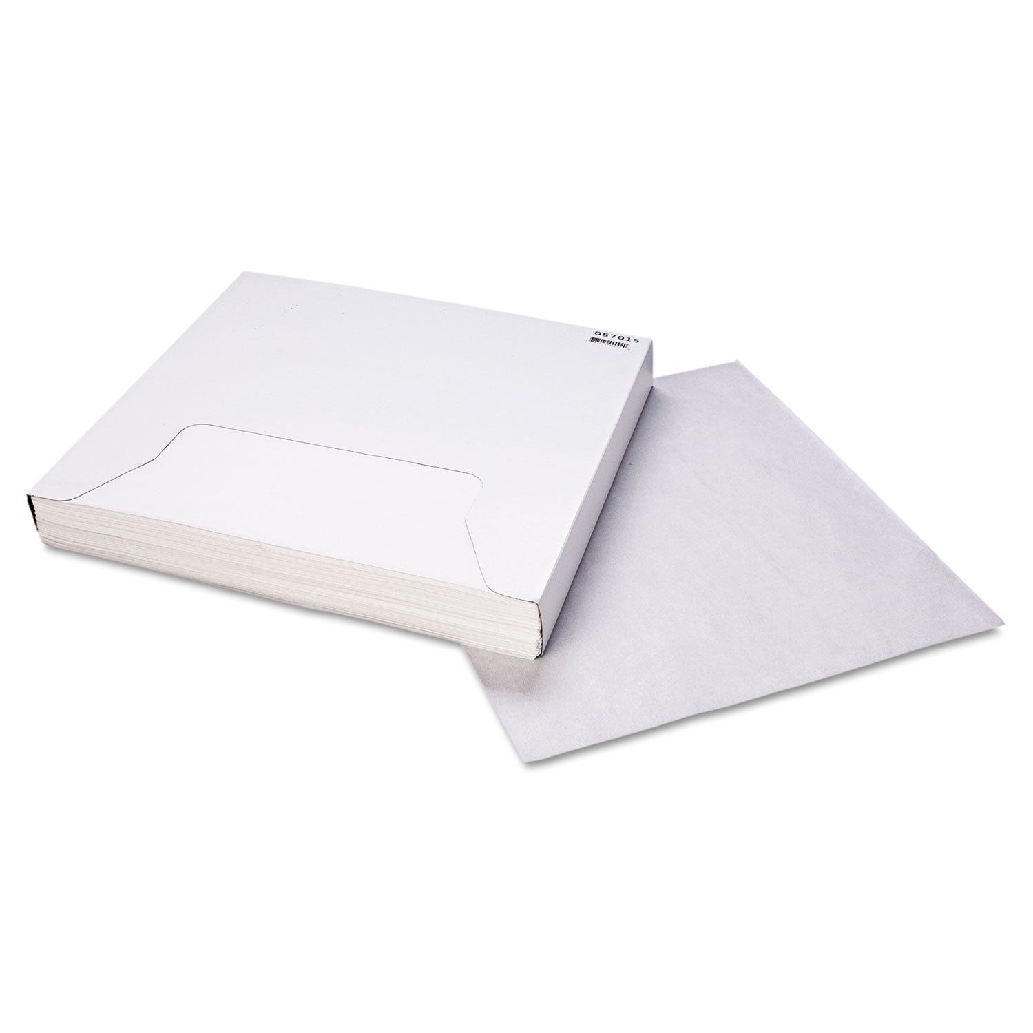 Bagcraft Grease-Resistant Paper Wraps and Liners, 15 x 16, White, 1,000/Box, 3 Boxes/Carton