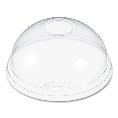 DART Ultra Clear Dome Cold Cup Lids, Fits 16 oz to 24 oz Cups, PET, Clear, 1,000/Carton - Flipcost
