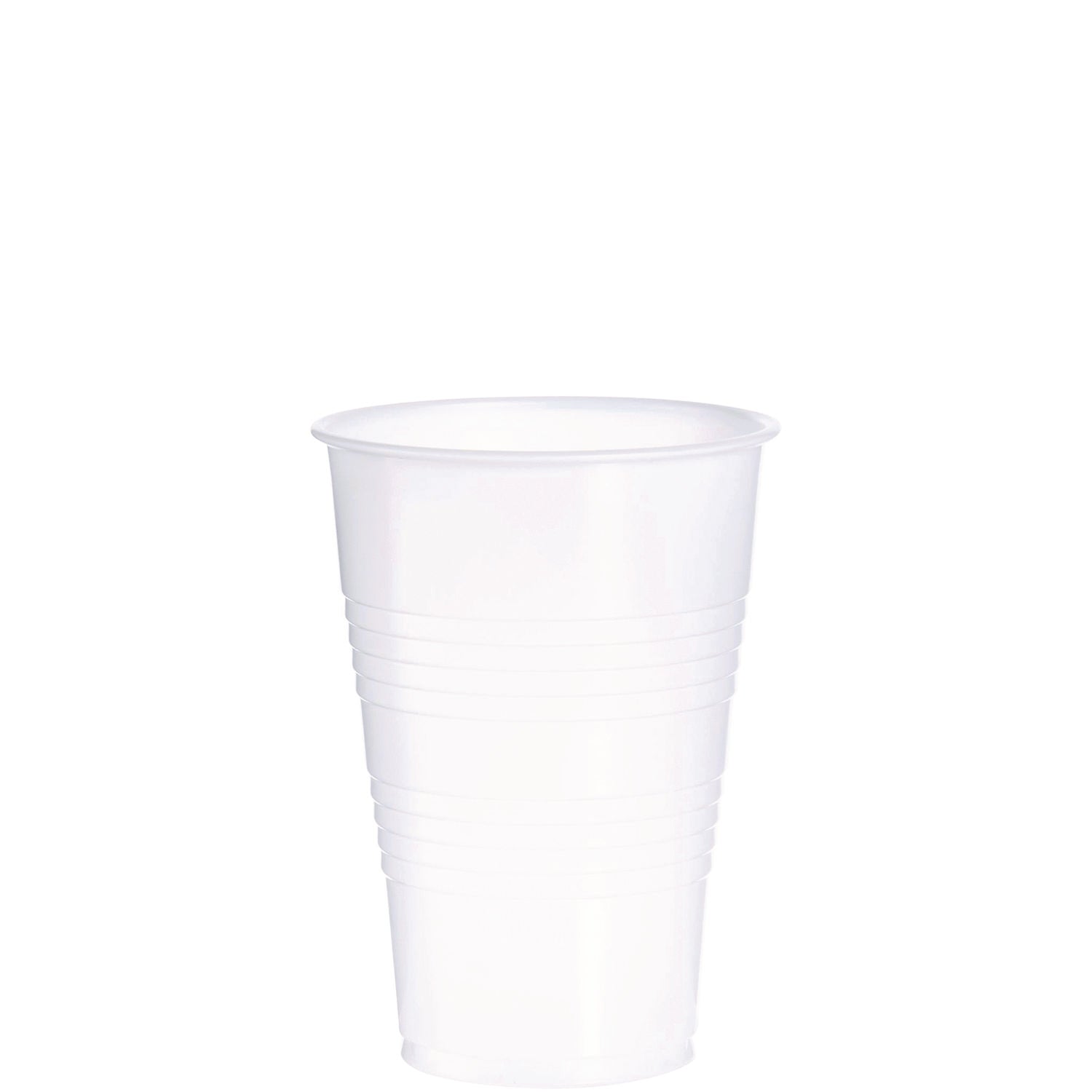 High-Impact Polystyrene Cold Cups, 16 oz, Translucent, 50 Cups/Sleeve, 20 Sleeves/Carton