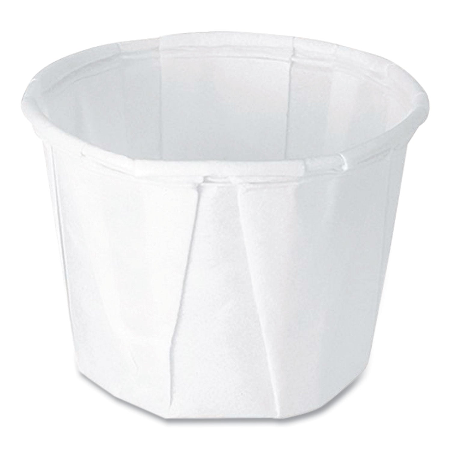 Paper Portion Cups, ProPlanet Seal, 0.5 oz, White, 250/Bag, 20 Bags/Carton