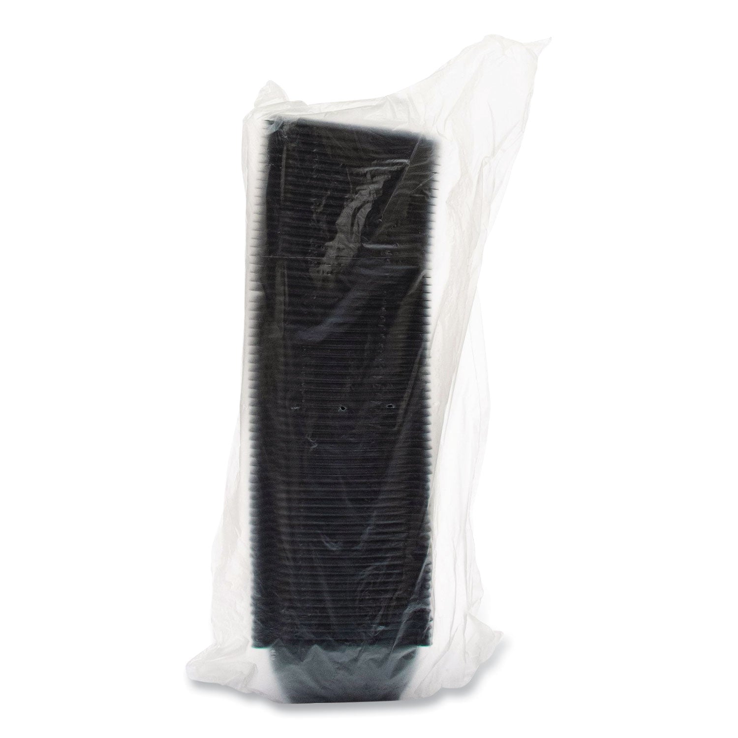 Dart® PresentaBowls Pro Black Square Bowls, 12 oz, 5 x 5 x 2, Black, Plastic, 63/Bag, 8 Bags/Carton