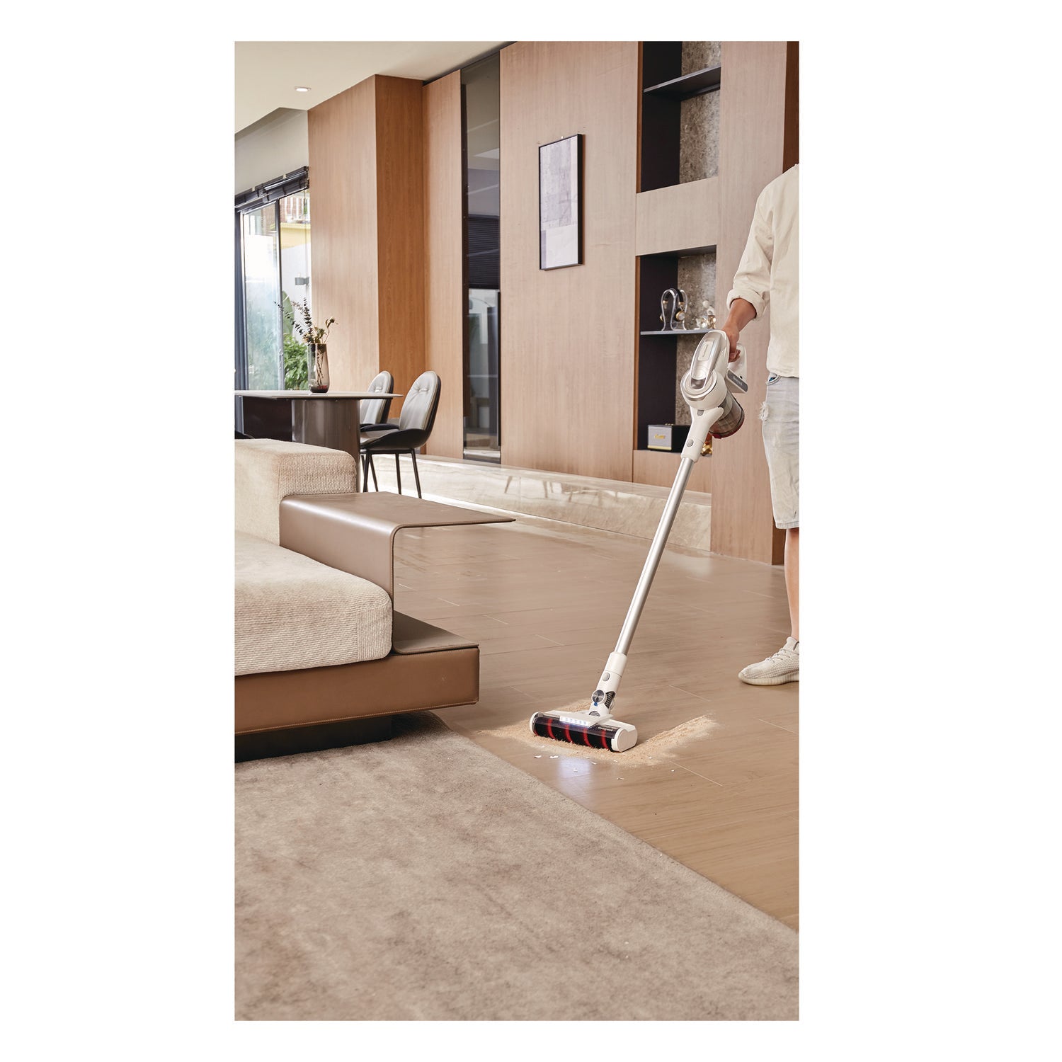 Honeywell Aeromax Elite VC10 Cordless Vacuum, 8.7” Cleaning Path, White