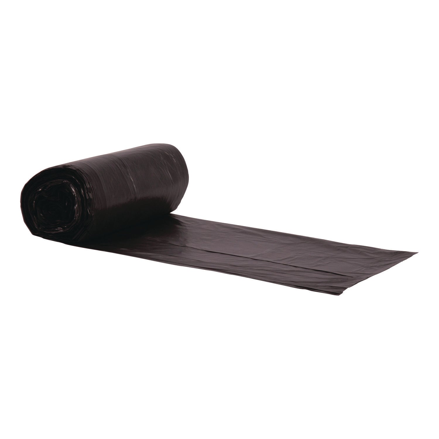 AccuFit® Linear Low Density Can Liners with AccuFit Sizing, 32 gal, 0.9 mil, 33" x 44", Black, 20 Bags/Roll, 5 Rolls/Carton