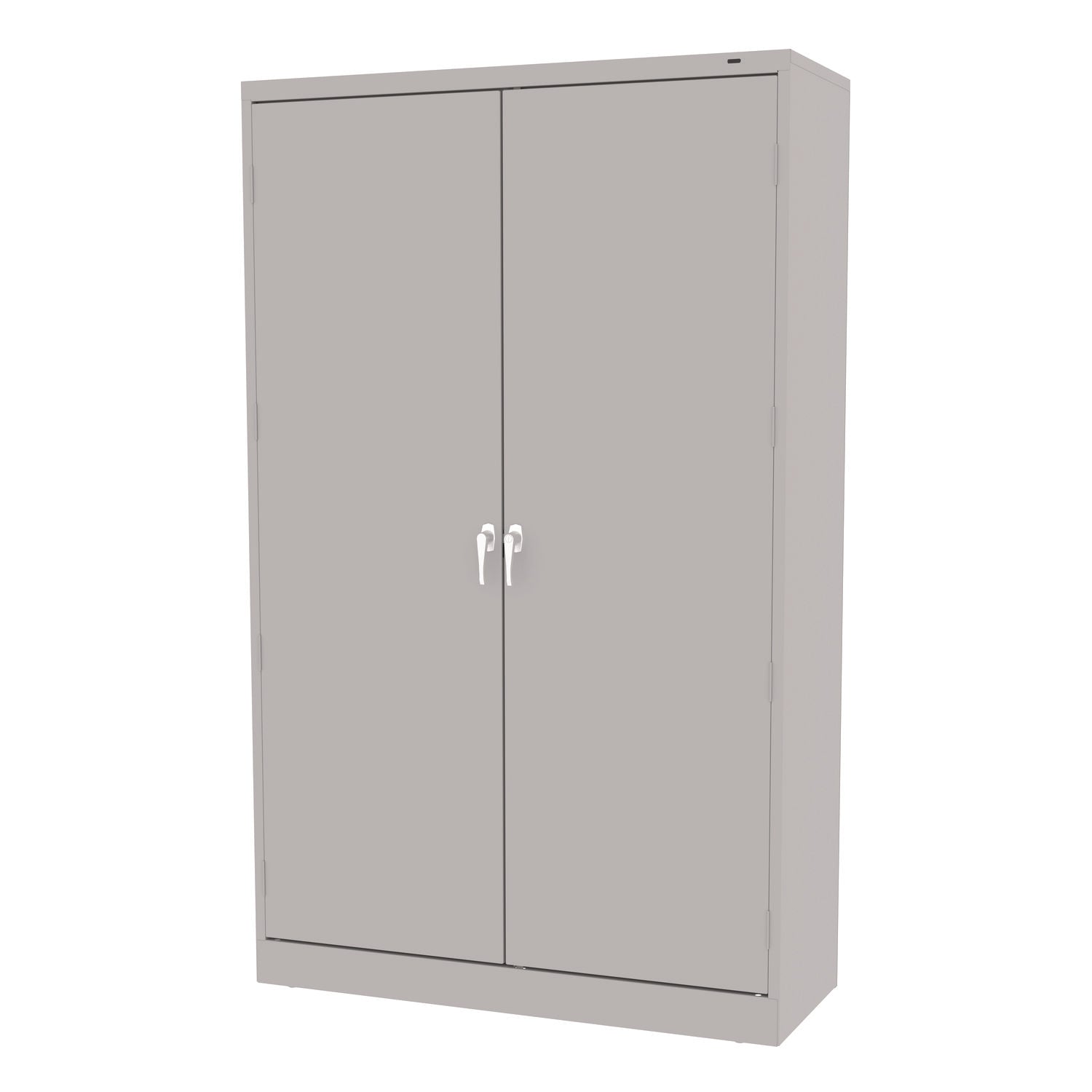 Tennsco Assembled Jumbo Steel Storage Cabinet, 48w x 18d x 78h, Light Gray