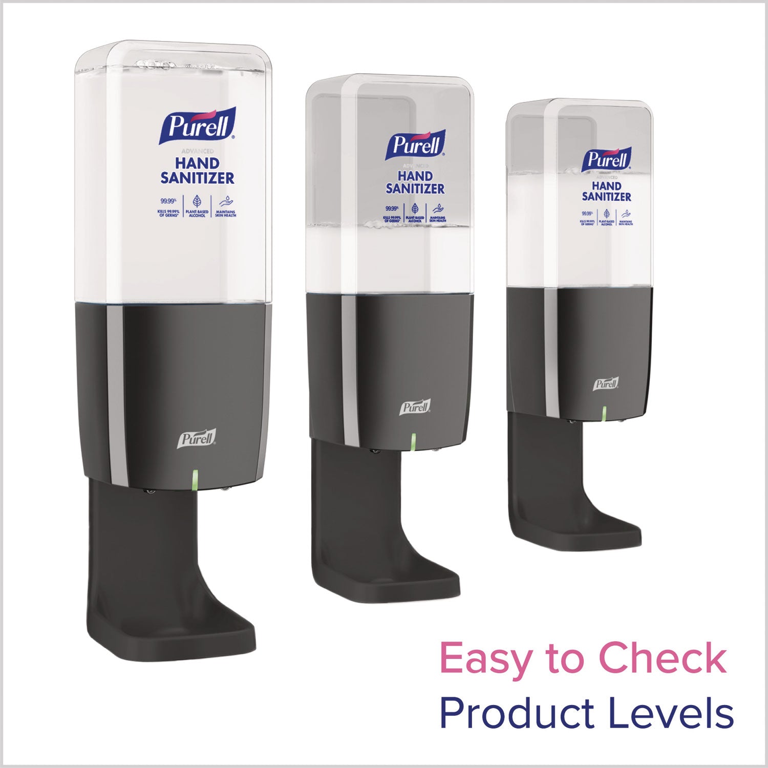 PURELL® ES10 Automatic Hand Sanitizer Dispenser, 4.33 x 3.96 x 10.31, Graphite