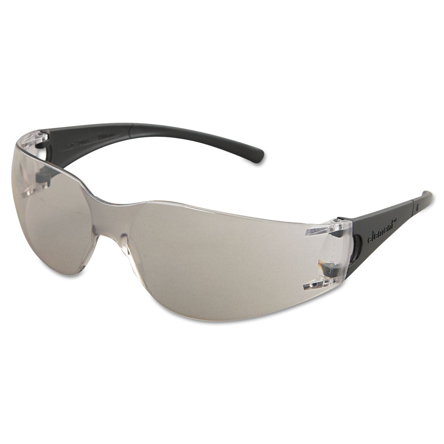 Element Safety Glasses, Black Frame, Indoor/Outdoor Lens