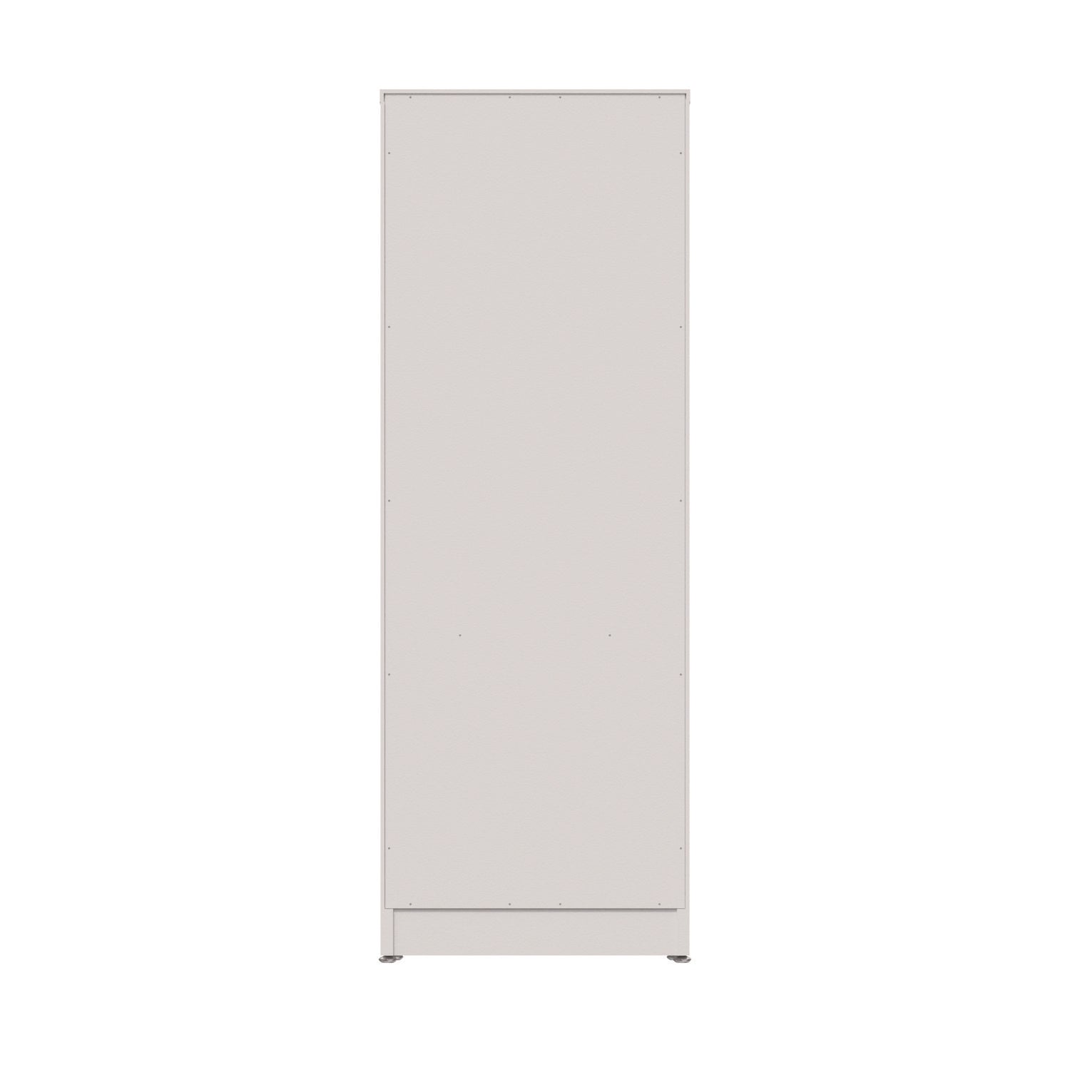 Workspace by Alera® Three-Shelf Narrow-Footprint Bookcase, 15.75" x 11.42" x 44.33", White