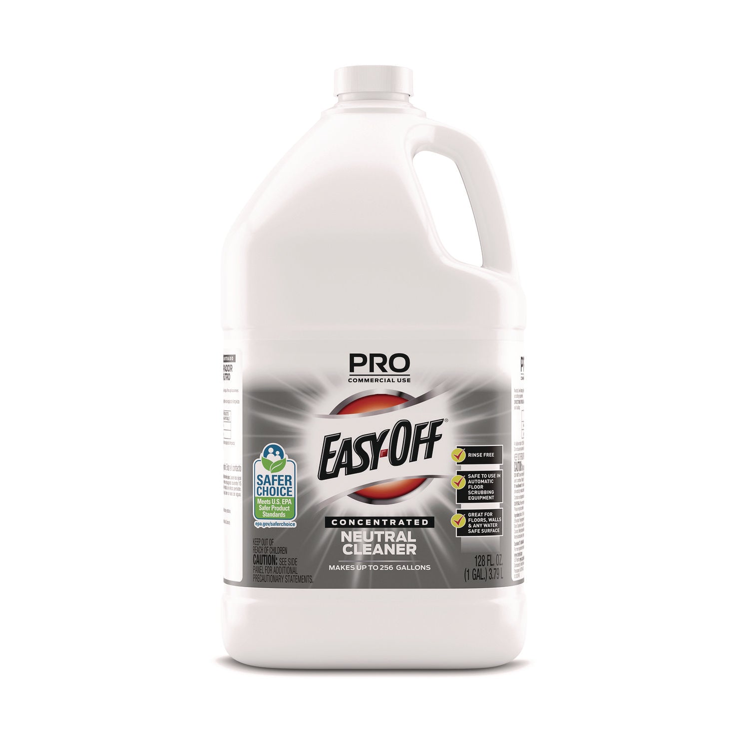 Professional EASY-OFF® Concentrated Neutral Cleaner, 1 gal Bottle, 2/Carton