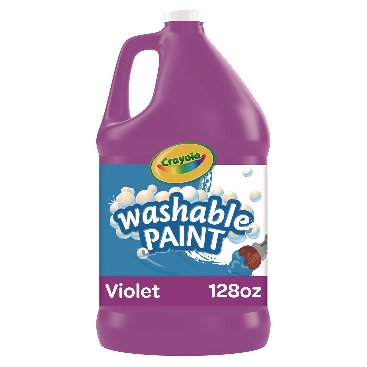 Washable Paint, Violet, 1 gal Bottle