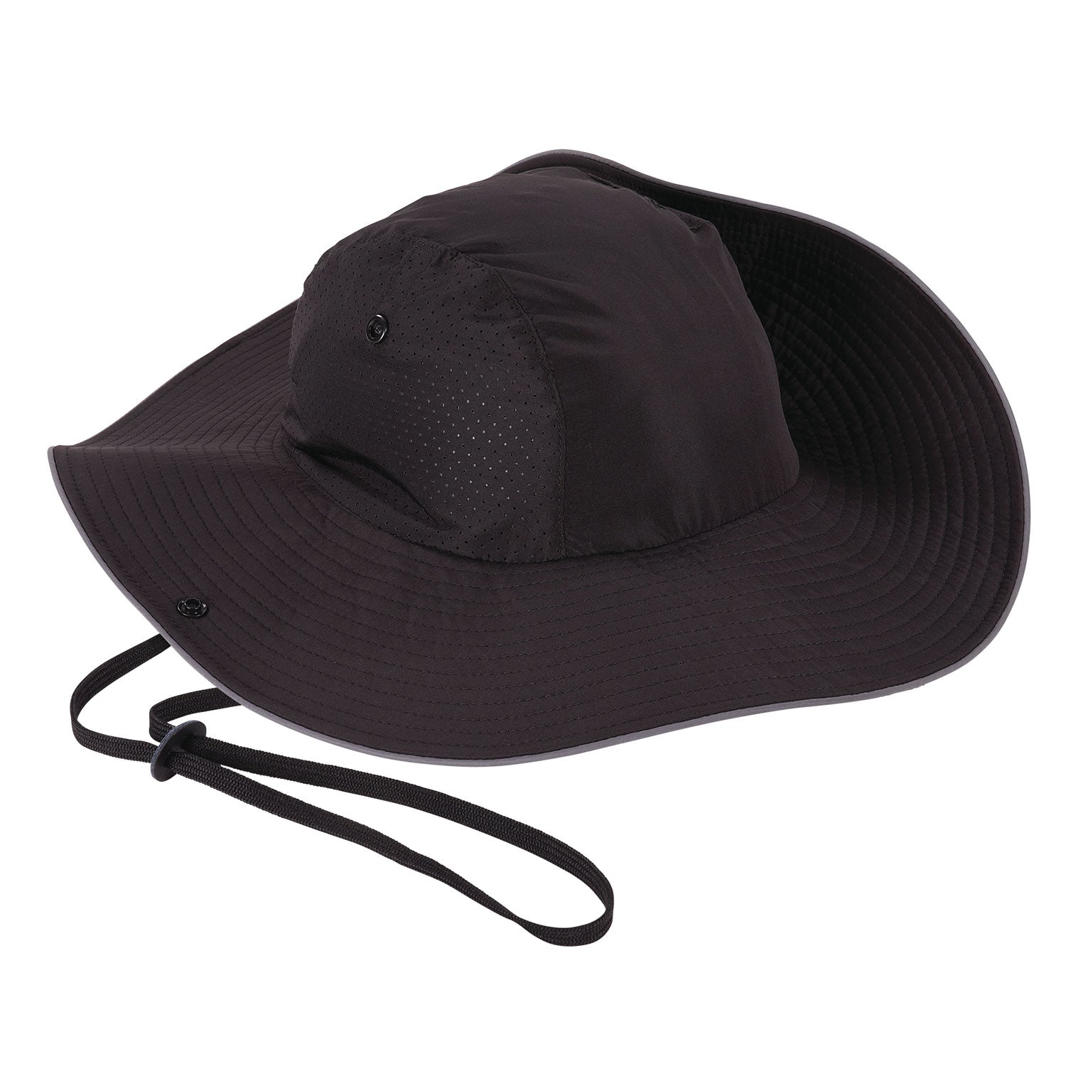 Ergodyne® Skullerz 8957 Lightweight Ranger Hat and Bump Cap Insert, X-Small/Small, Black