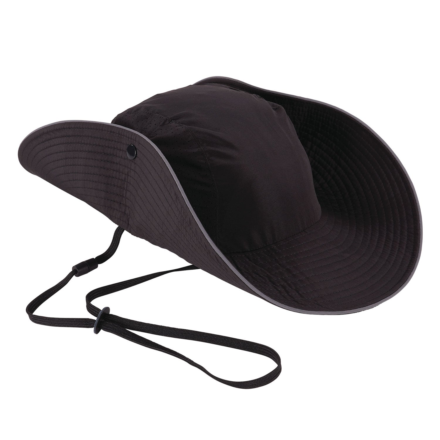 Ergodyne® Skullerz 8957 Lightweight Ranger Hat and Bump Cap Insert, X-Small/Small, Black