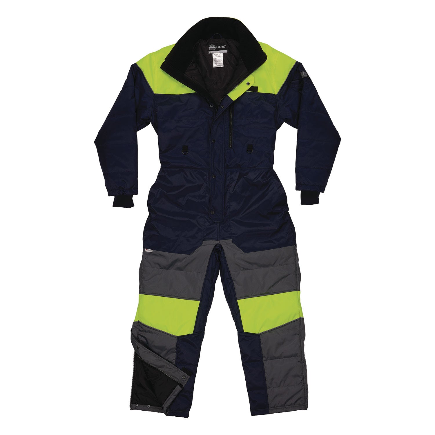 N-Ferno 6475 Insulated Freezer Coverall, X-Small, Navy