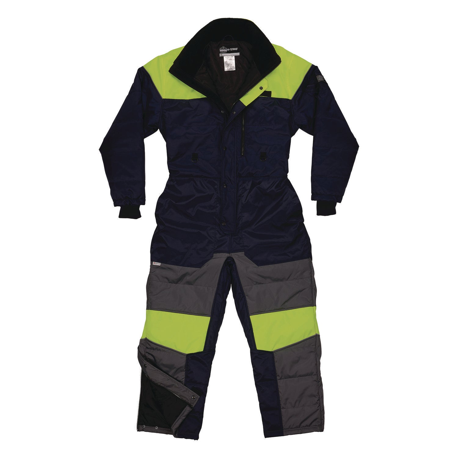 N-Ferno 6475 Insulated Freezer Coverall, Small, Navy