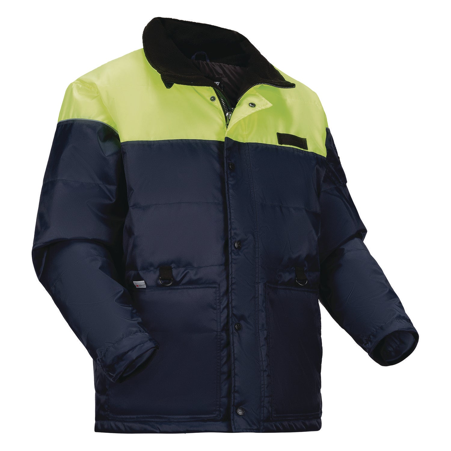 N-Ferno 6476 Insulated Freezer Jacket, X-Small, Navy ergodyne® Flipcost