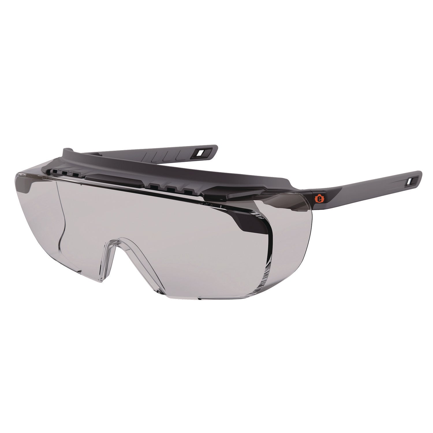 Skullerz OSMIN Anti-Scratch/Anti-Fog Safety Glasses, Matte Black Polycarbonate Frame, Indoor/Outdoor Polycarbonate Lens