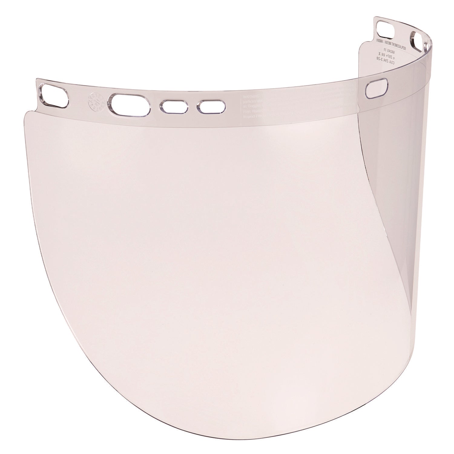 Skullerz 8998 Anti-Scratch/Anti-Fog Face Shield Replacement for Full Brim Hard Hat, Clear Lens