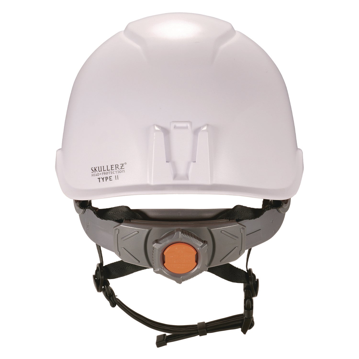 Ergodyne® Skullerz 8976LED Class E Safety Helmet with LED Light, 6-Point Rachet Suspension, White