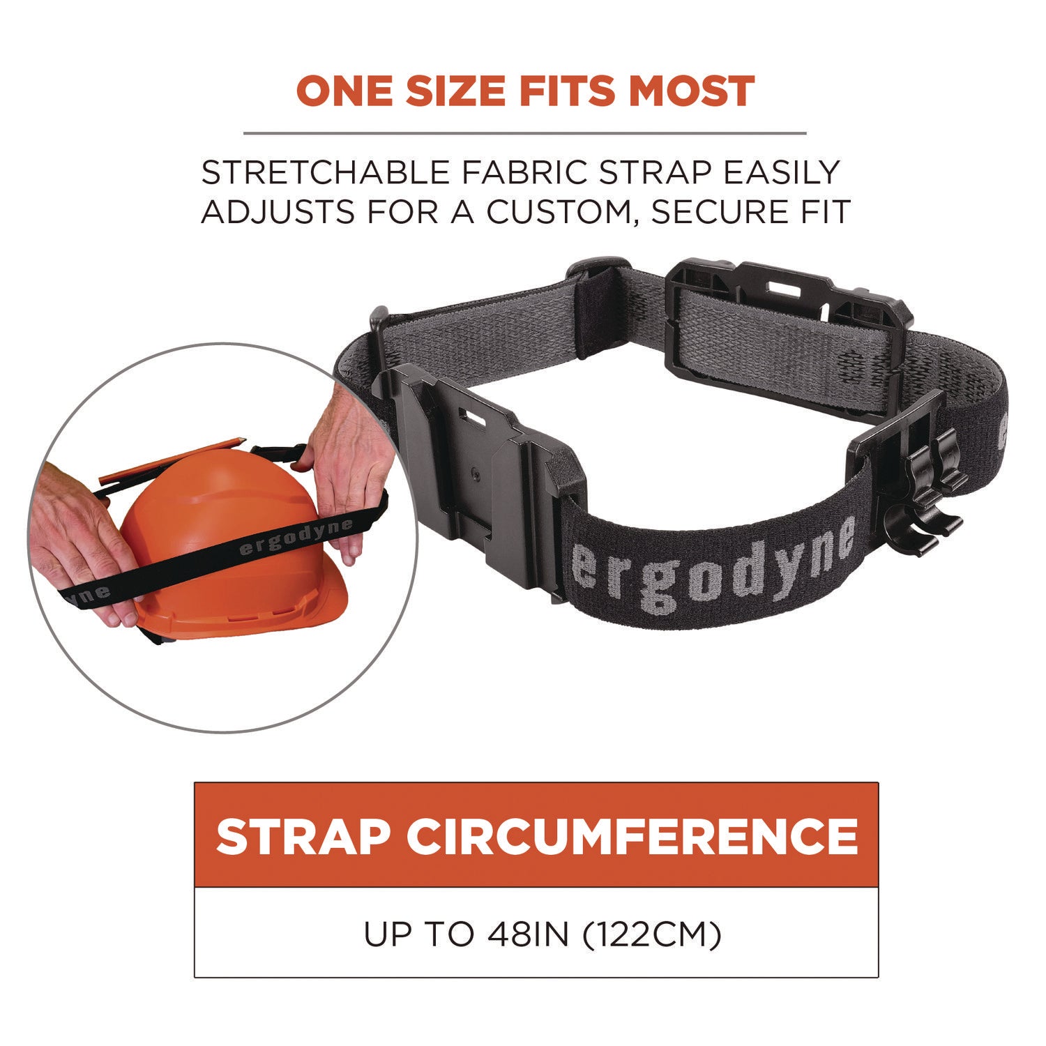 Ergodyne® Skullerz 8980 Headband Light Mount with Fabric Strap