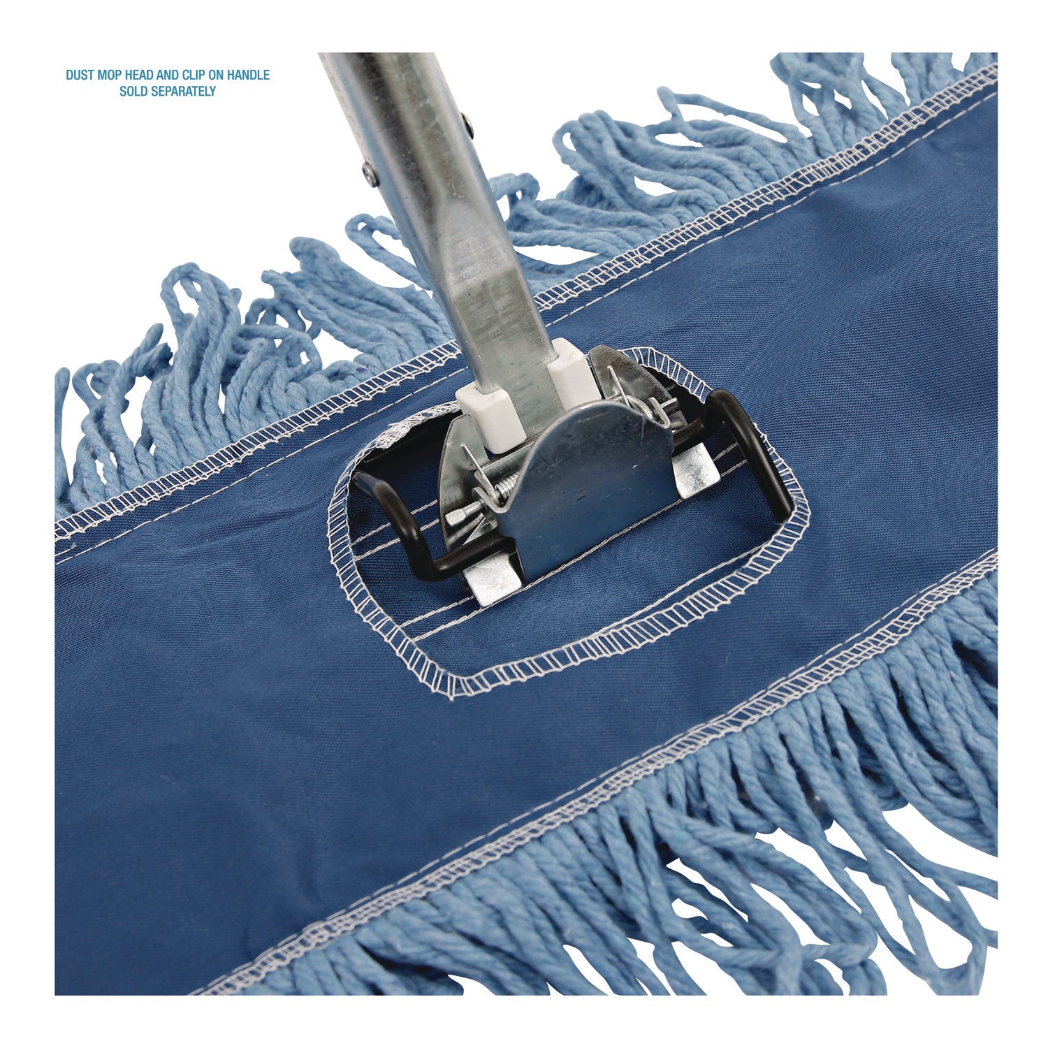 Boardwalk® Clip-On Dust Mop Frame, 18w x 5d, Zinc Plated