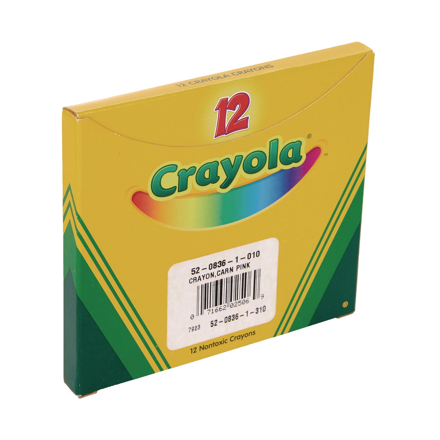 Crayola® Bulk Crayons, Carnation Pink, 12/Box