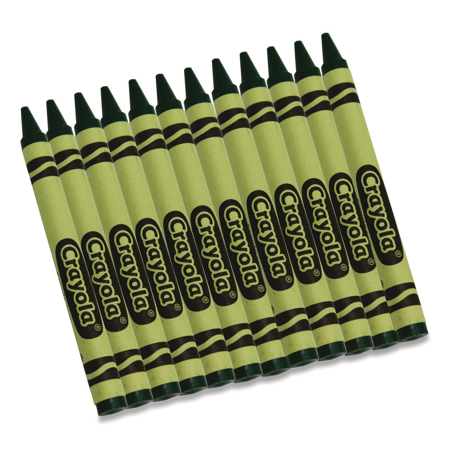 Bulk Crayons, Green, 12/Box Crayola® Flipcost