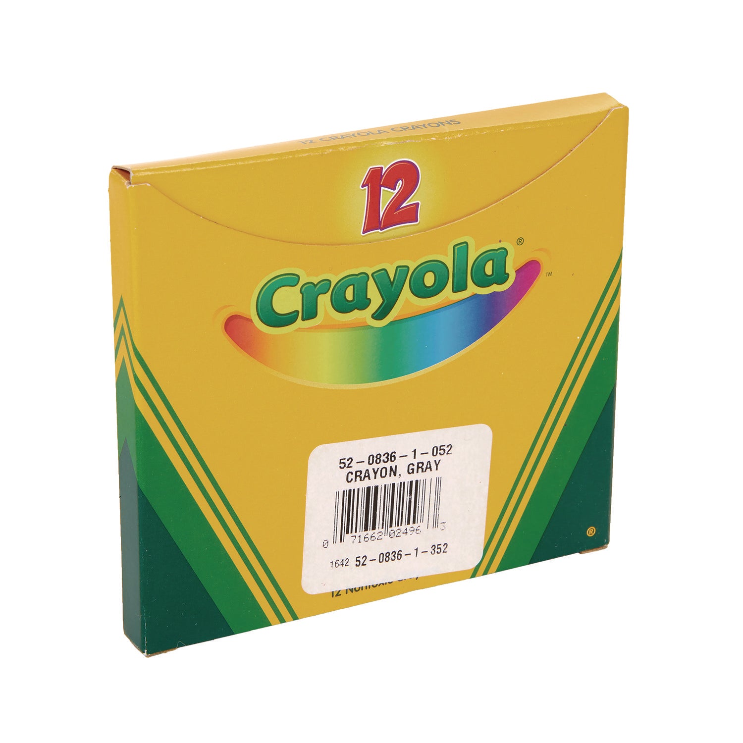 Bulkl Crayons, Gray, 12/Box Crayola® Flipcost