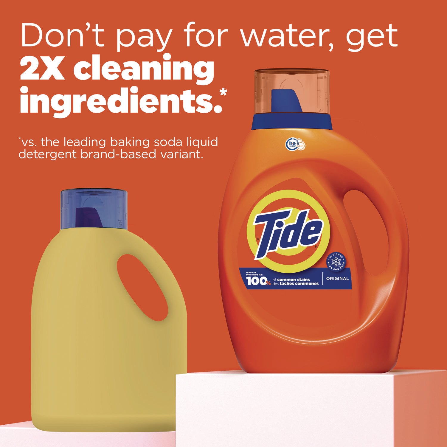 Tide® Liquid Tide Laundry Detergent, 32 Loads, 42 oz Bottle, 6/Carton