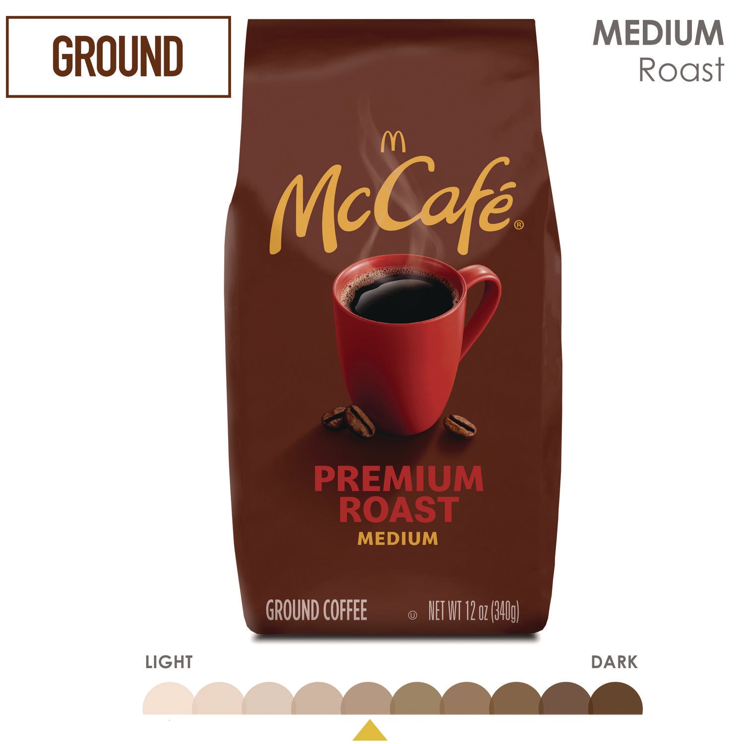 Ground Coffee, Premium Roast, 12 oz Bag McCafe® Flipcost