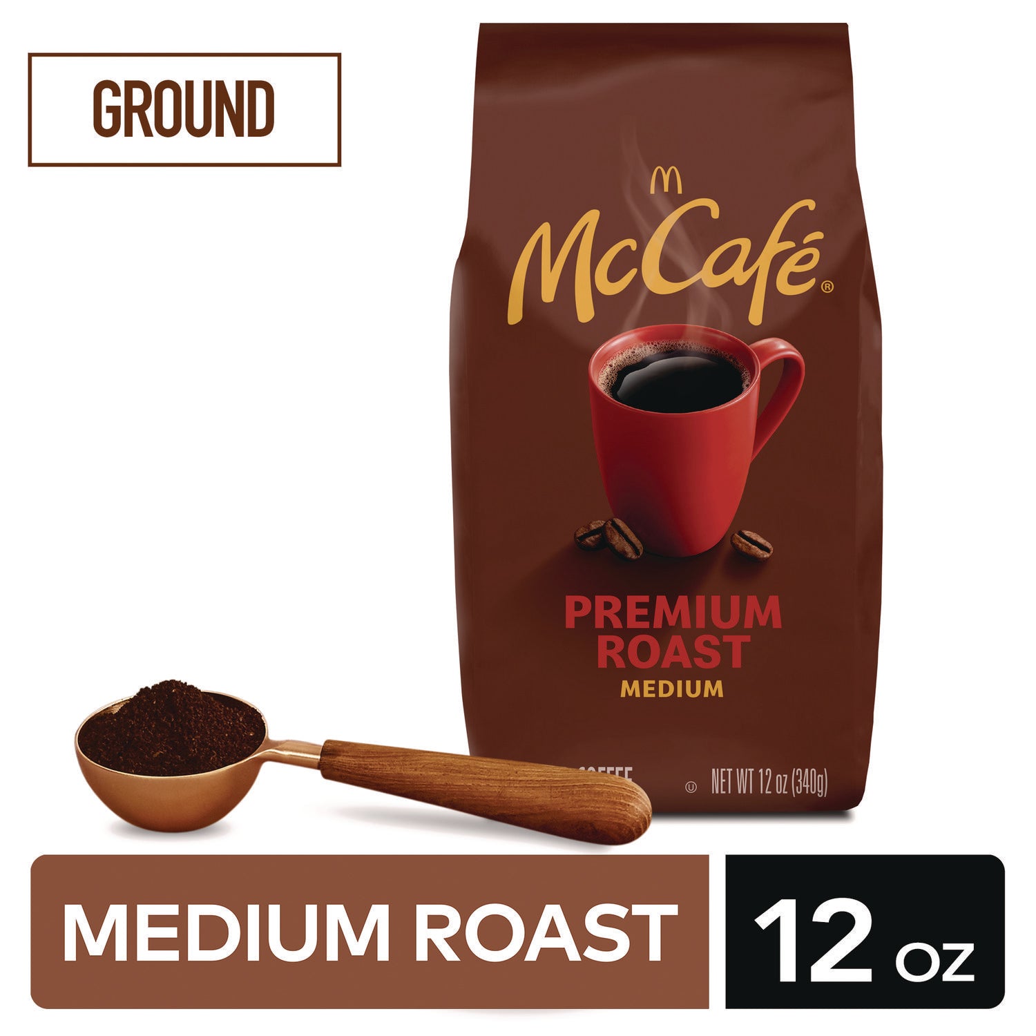 Ground Coffee, Premium Roast, 12 oz Bag McCafe® Flipcost