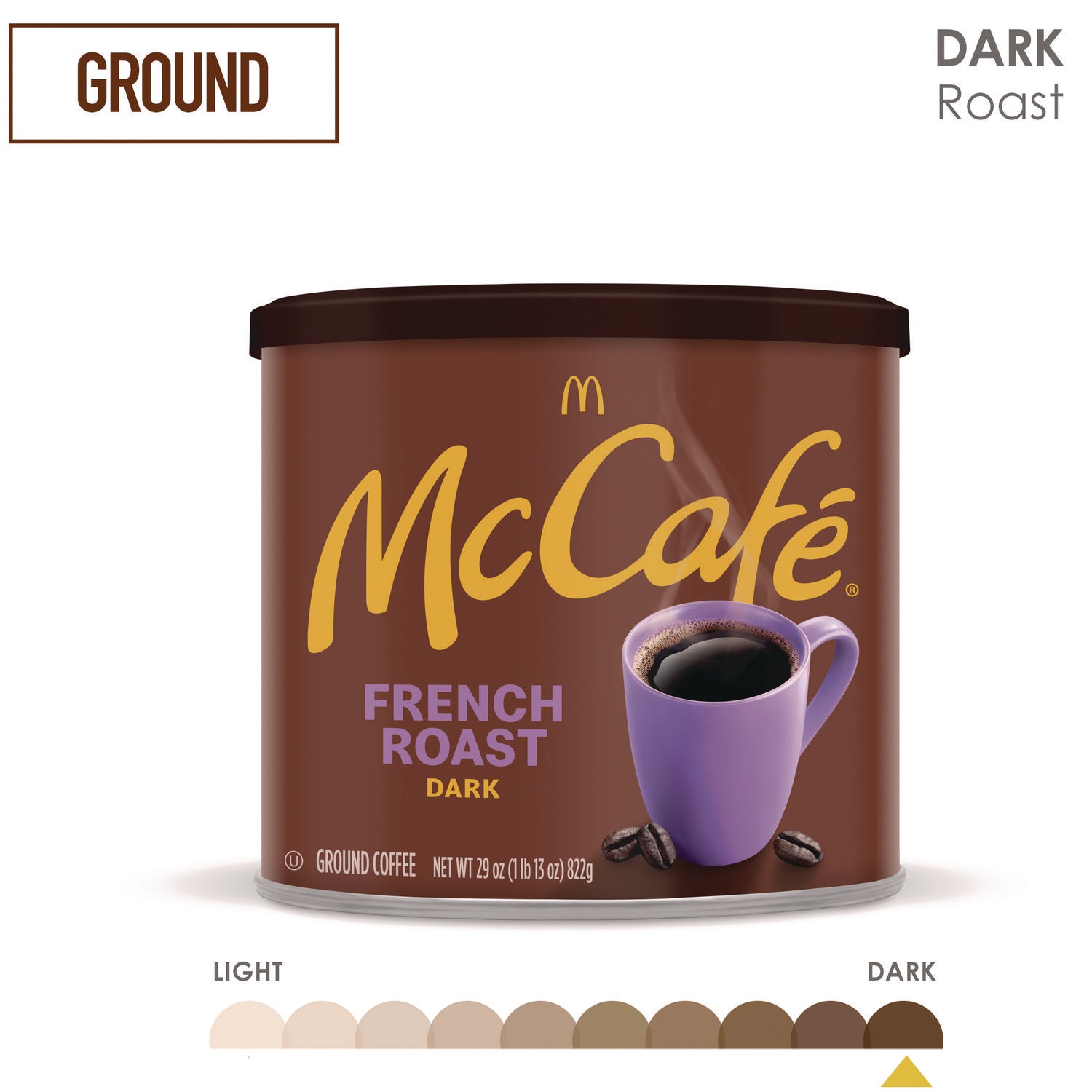 Ground Coffee, French Roast, 29 oz Can McCafe® Flipcost