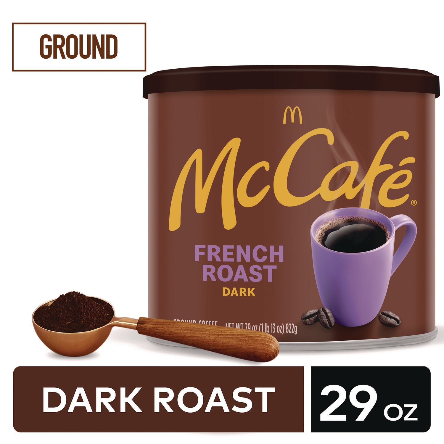 Ground Coffee, French Roast, 29 oz Can McCafe® Flipcost