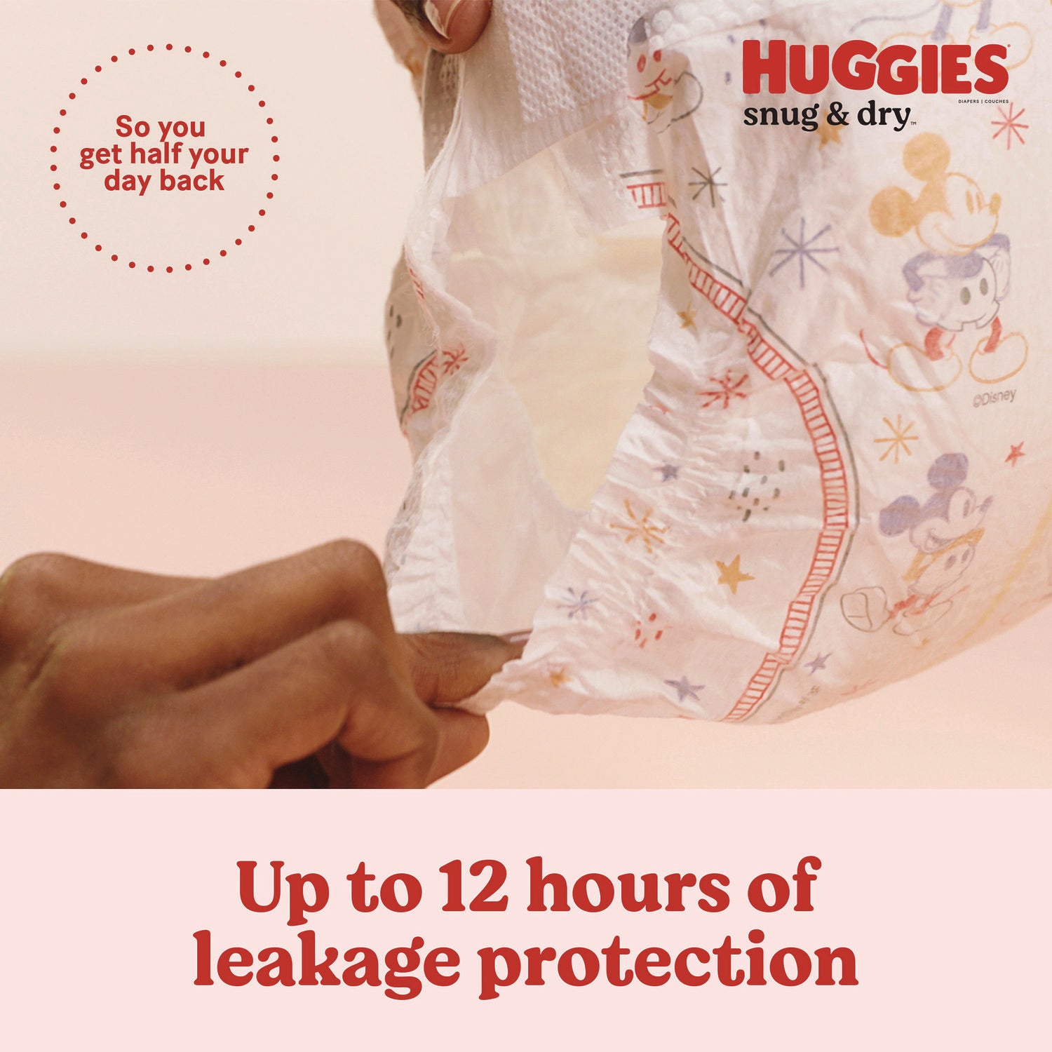 Snug and Dry Diapers, Size 5, 27+ lbs, 132/Carton Huggies® Flipcost