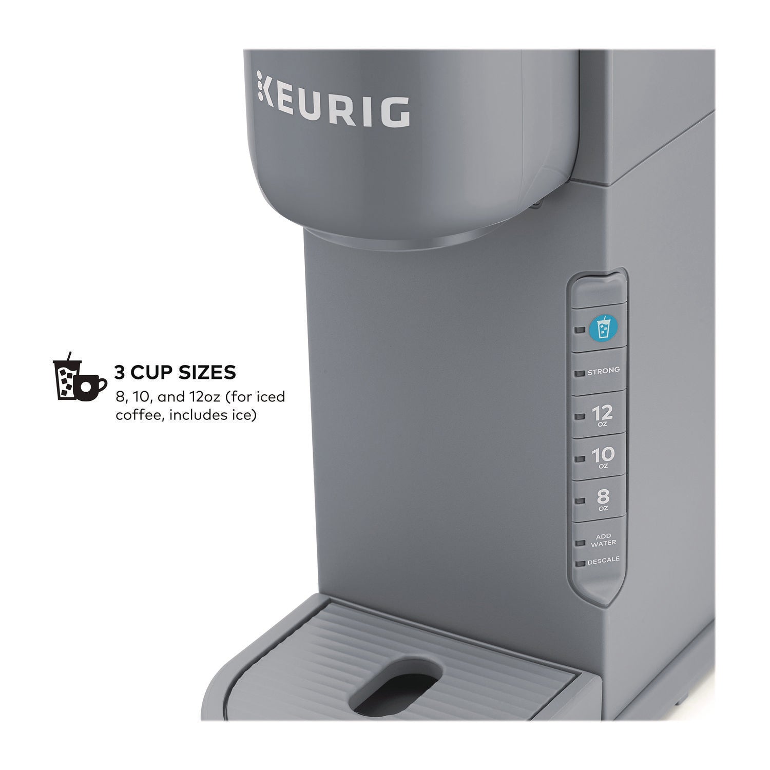 K-Iced Single Serve Coffee Maker, Arctic Gray Keurig® Flipcost