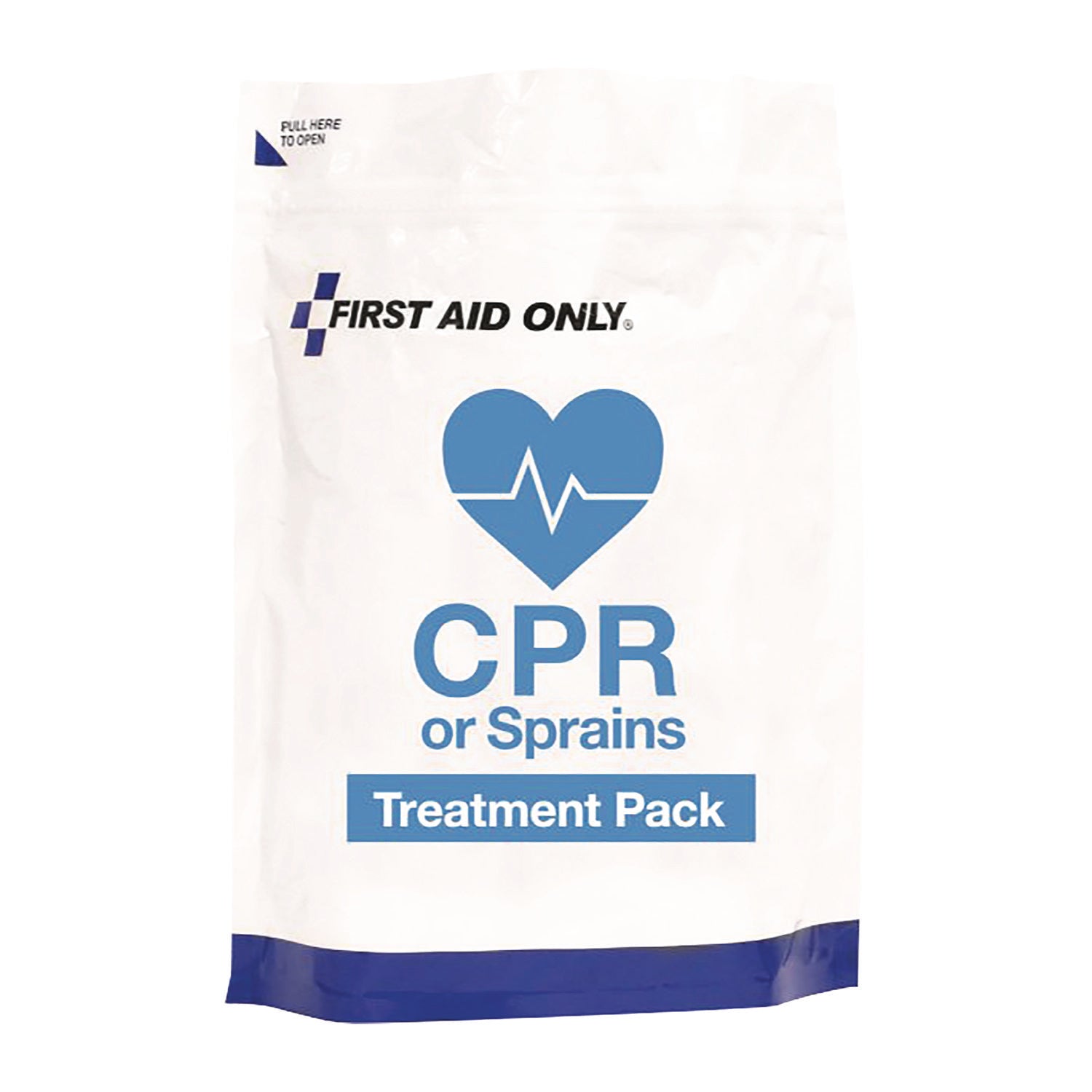 9-Piece CPR and Sprains Treatment Pack, 9 Pieces, Resealable Plastic Bag