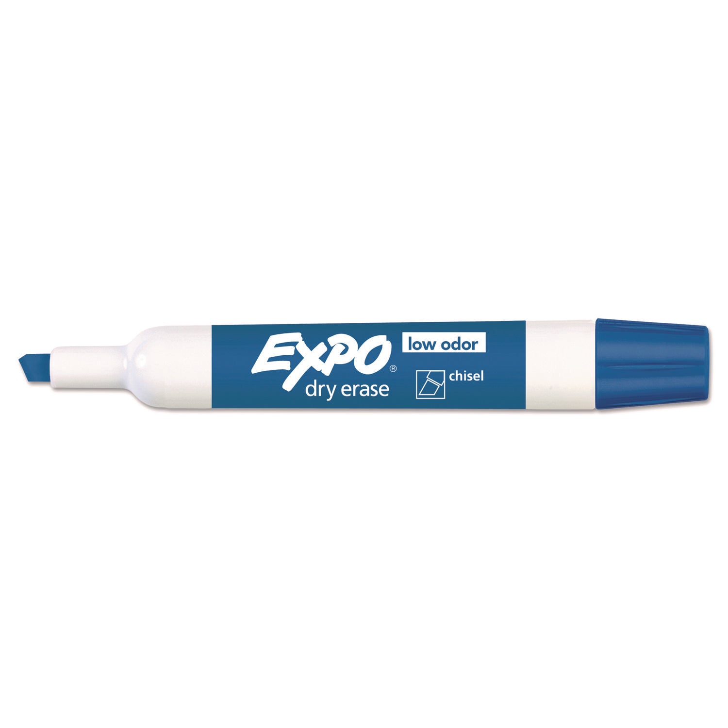 Low-Odor Dry Erase Marker, Broad Chisel Tip, Assorted Colors, 4/Pack EXPO® Flipcost