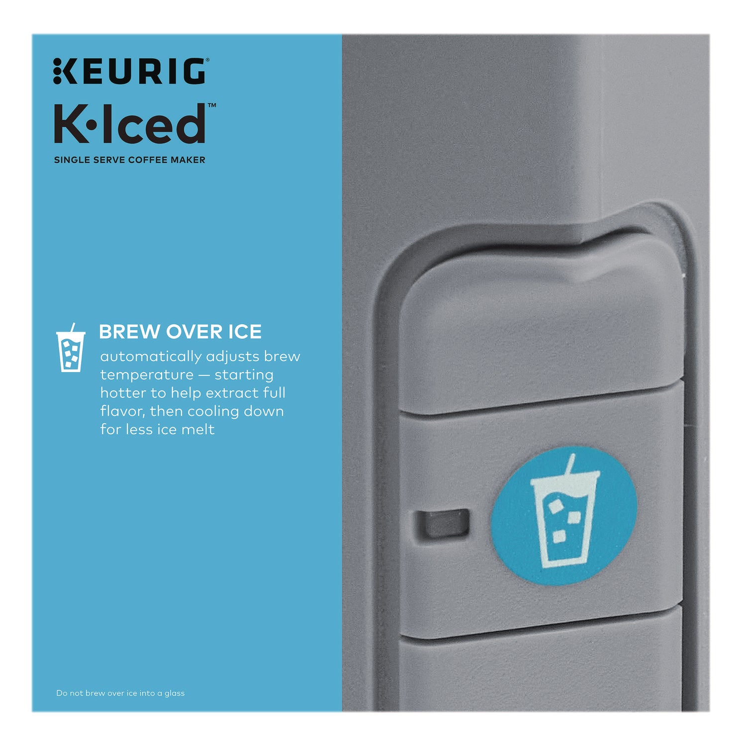 K-Iced Single Serve Coffee Maker, Arctic Gray Keurig® Flipcost