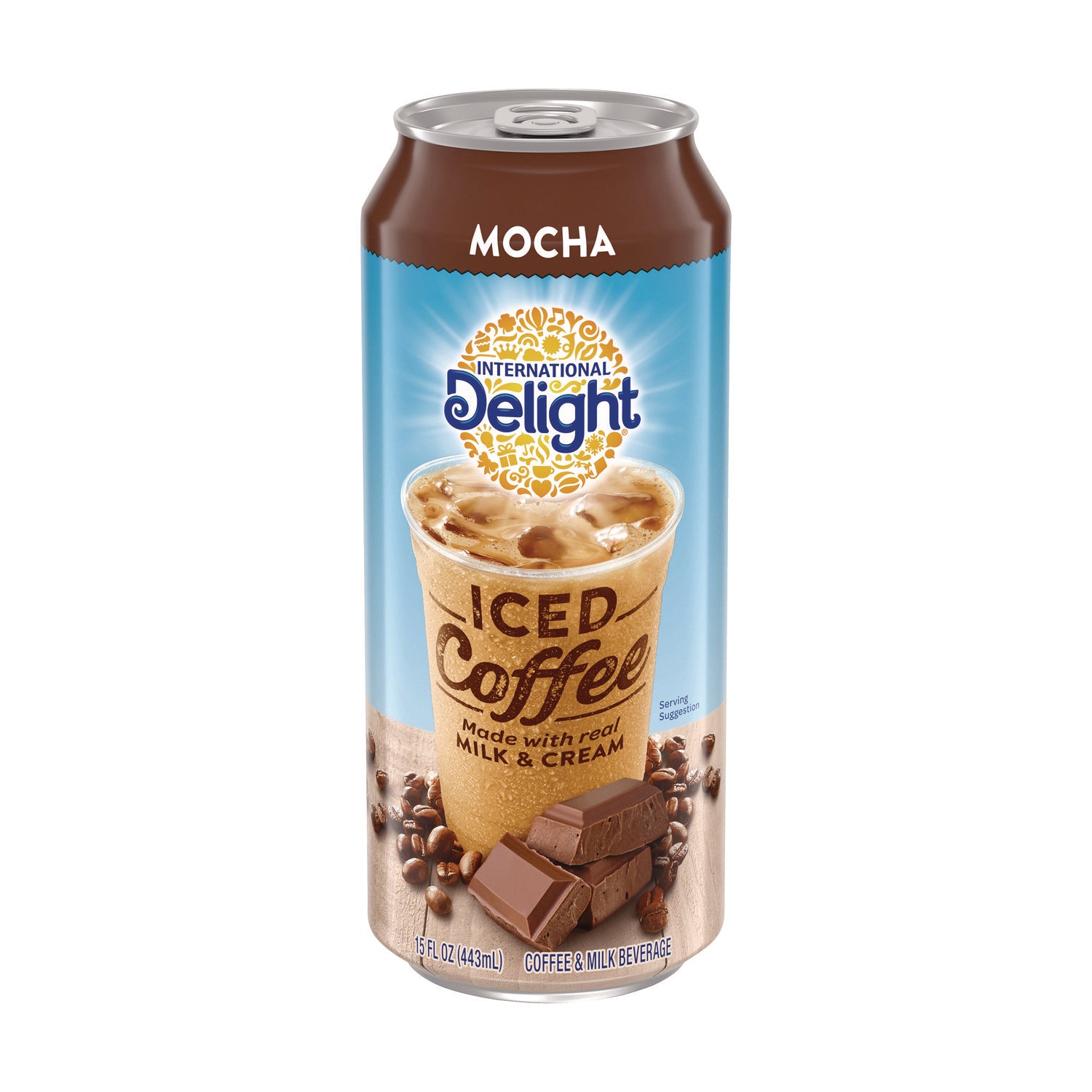 Iced Coffee, Mocha, 15 oz Can, 12/Carton