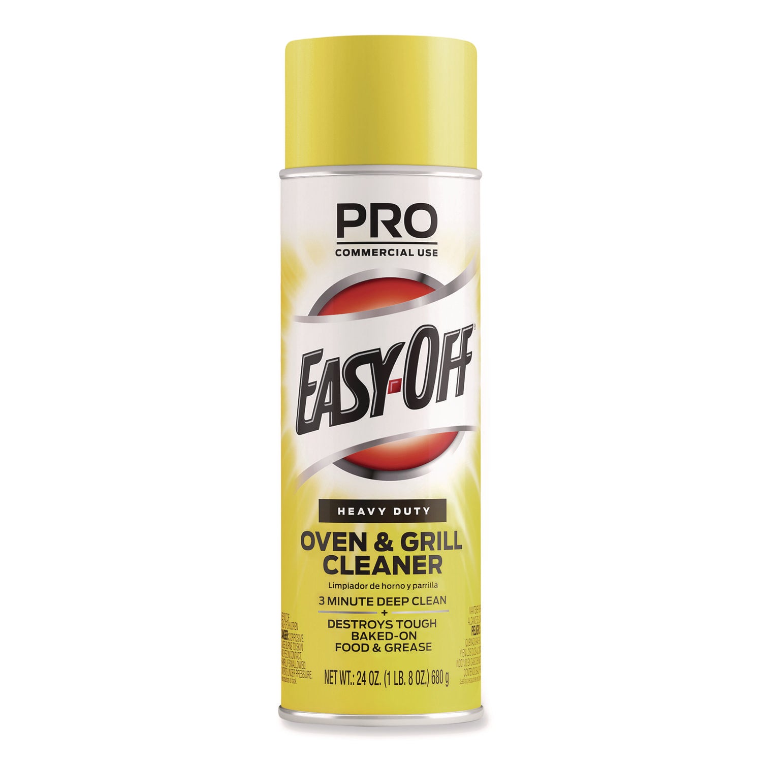 Professional EASY-OFF® Oven and Grill Cleaner, 24 oz Aerosol, 6/Carton