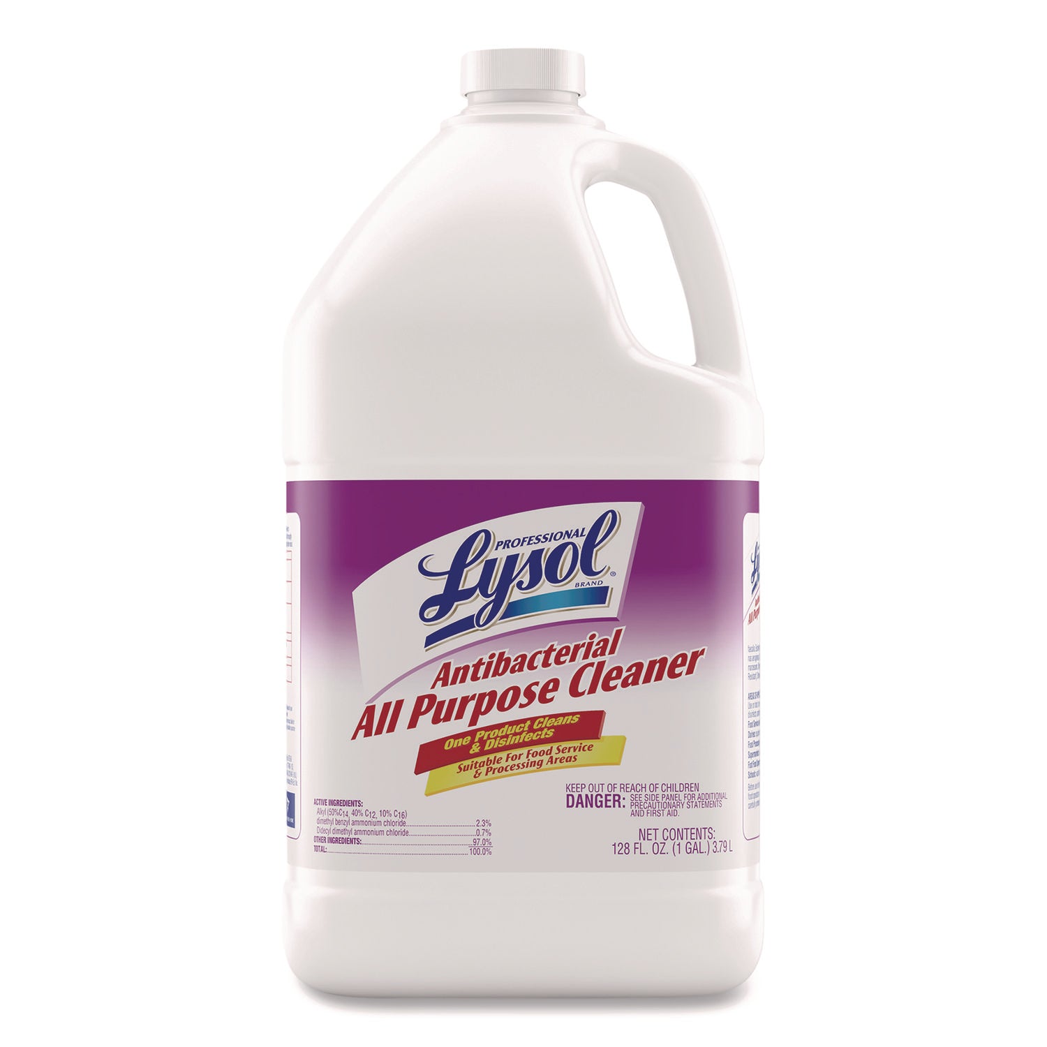 Professional LYSOL® Brand Antibacterial All-Purpose Cleaner Concentrate, 1 gal Bottle, 4/Carton