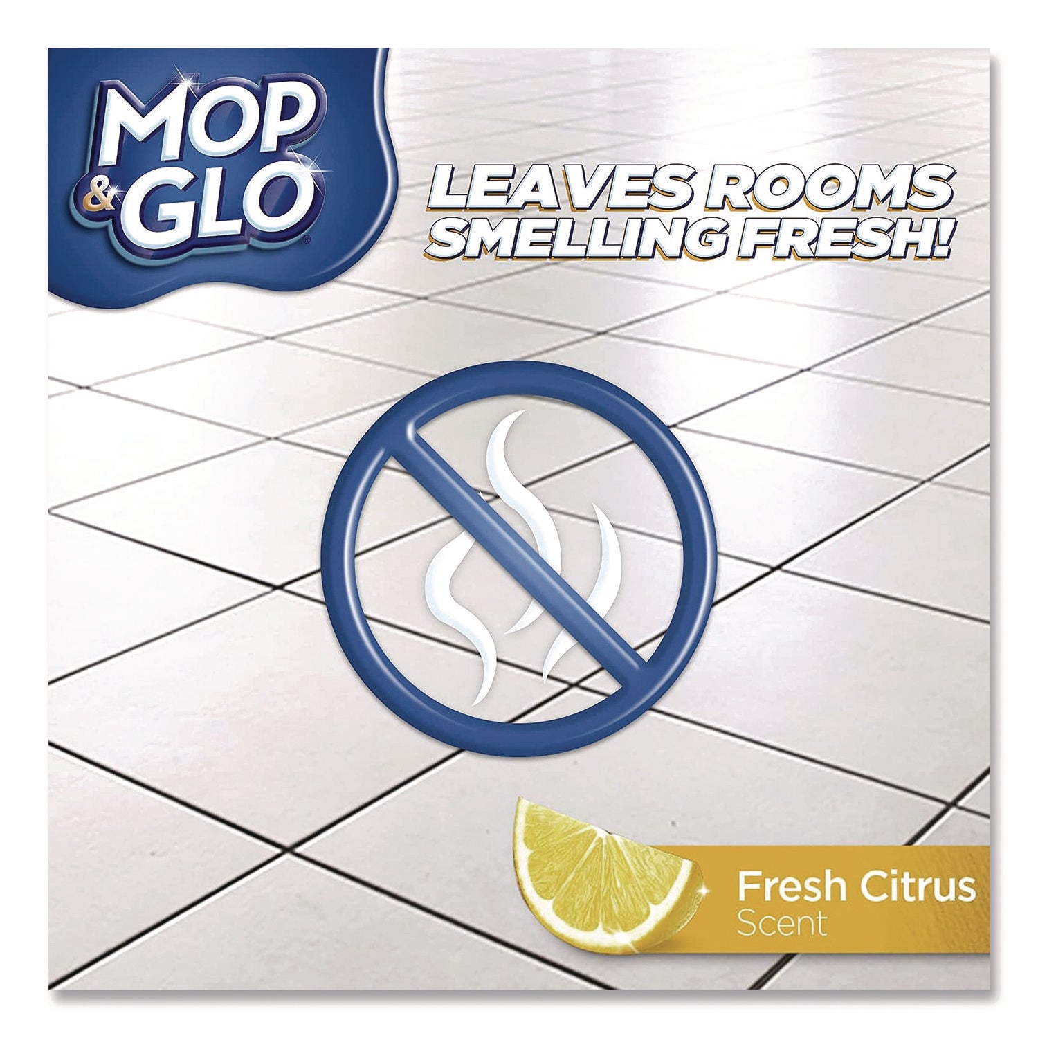 Professional MOP & GLO® Triple Action Floor Shine Cleaner, Fresh Citrus Scent, 64 oz Bottle