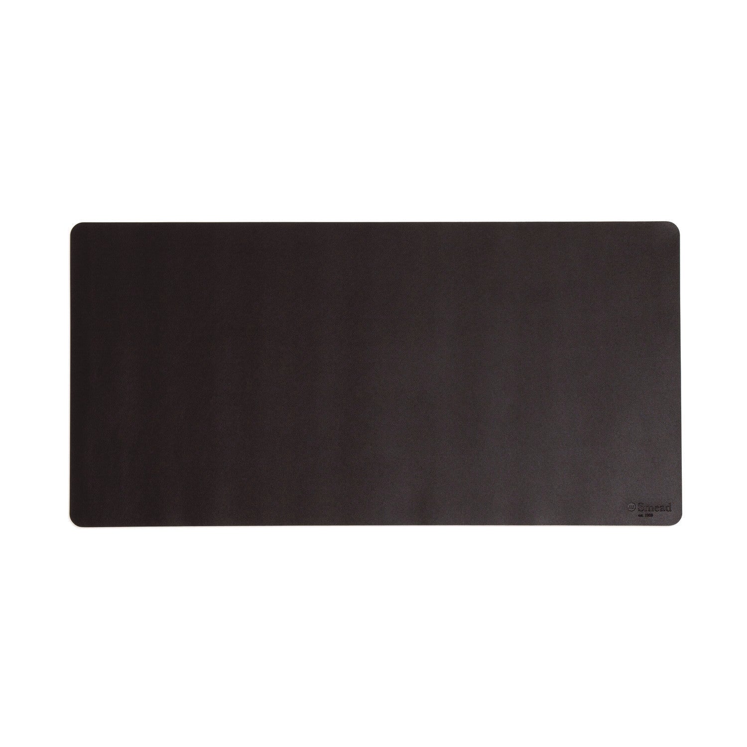 Vegan Leather Desk Pads, 31.5 x 15.7, Charcoal